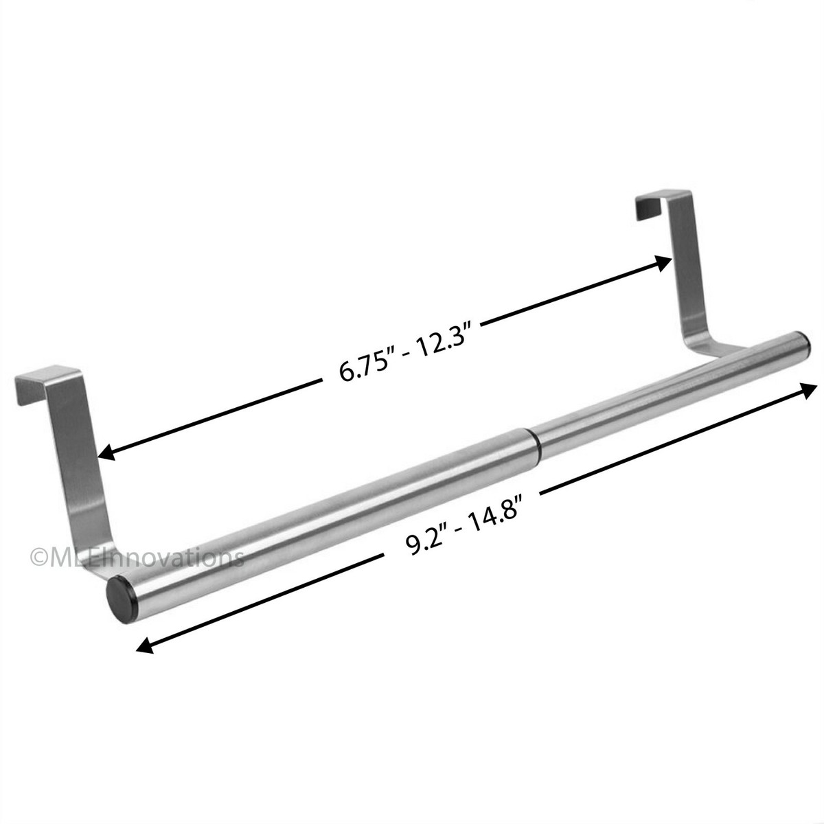BANOLUX 32-Inch Single Towel Bar - SUS304 Stainless Steel Wall Mounted Bathroom Rack, Chrome Finish