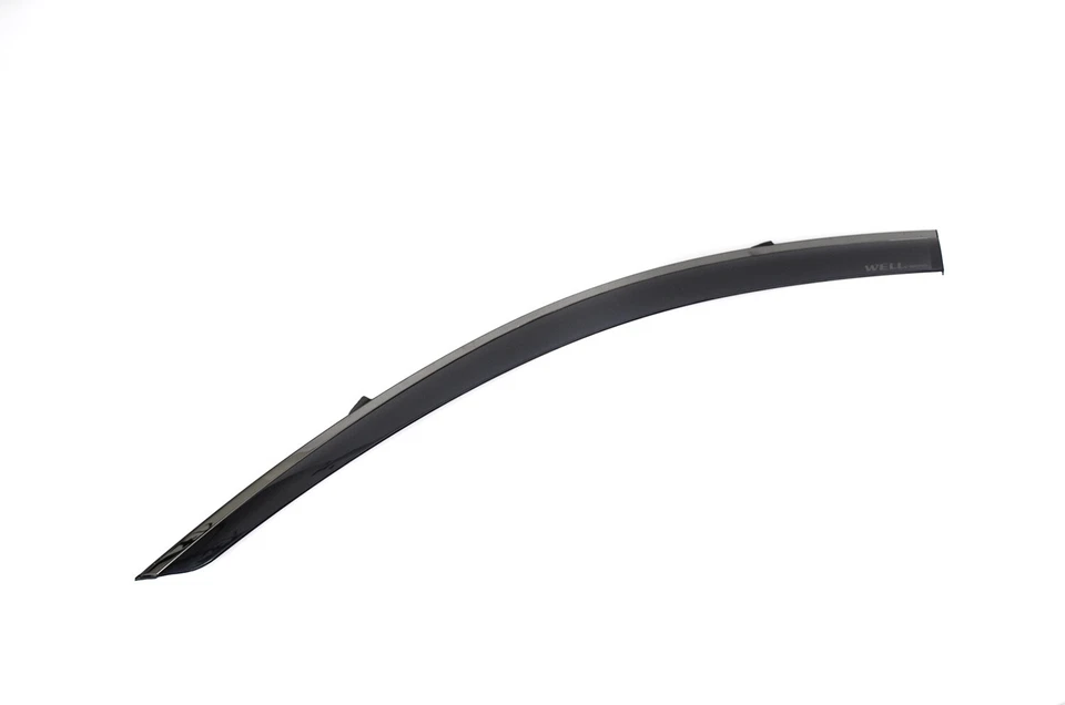 Viseras de pozo para 2021-2024 2022 2023 21 Acura TLX 6 PIEZAS Visera de ventana Borde negro Foto 2 de 4