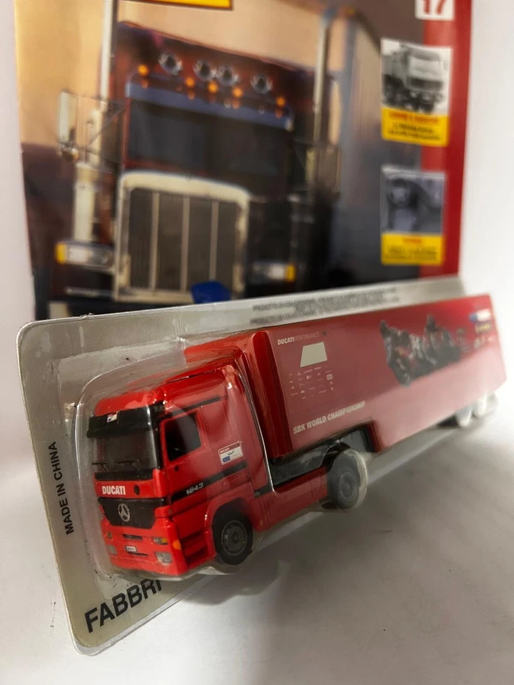 MERCEDES ACTROS RACING DUCATI 1:87 USCITA 17 CAMION DA COLLEZIONE ITALERI - Immagine 2 di 2