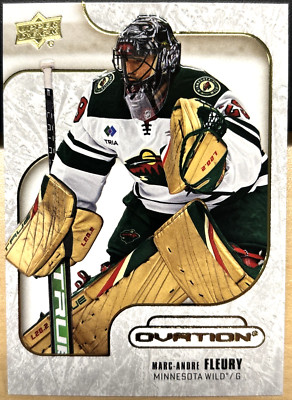 2022-23 22/23 Upper Deck Ovation Gold Foil #52 Marc Andre Fleury Minnesota Wild