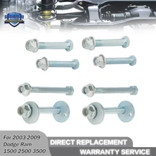 For 2003-2009 Dodge RAM 1500 2500 3500 4x4 Front Control Arm Cam Bolt Kit