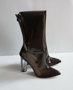 perspex ankle boots