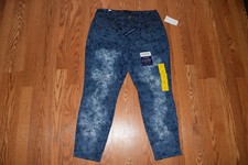 NWT Womens BANDOLINO Lisbeth Curvy Skinny Crop Leg Hyde Paisley Pants Size 8