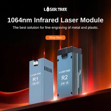 1W/2W Laser Module 1064nm Infrared Engraving Head Tool for Acrylic Aluminum