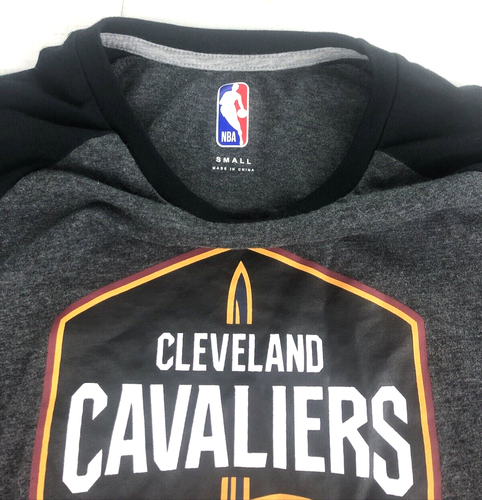 NBA Cleveland Cavaliers Men's Shirt Small Long Sleeve Black Gray 109135 - Picture 5 of 9