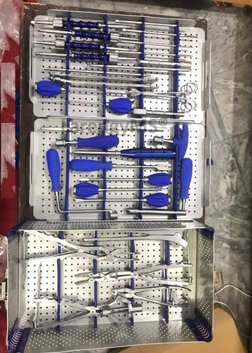 Spine Fixation Orthopedic Surgical Instrument Se, Same As The Picture & Video. - Picture 2 of 5
