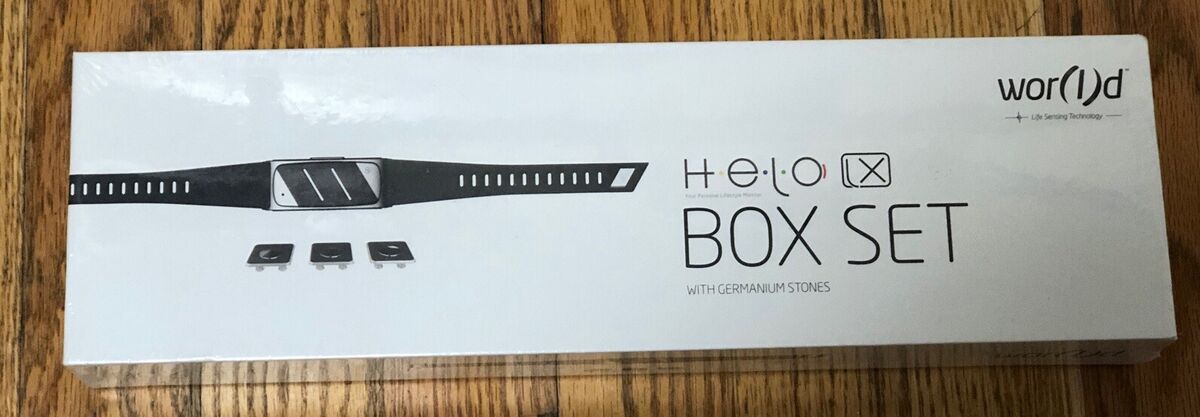 HELO LX Smartband NEW Box Set Fitness Lifestyle Monitor w HELO LX Smartband NEW Box Set Fitness Lifestyle Monitor w