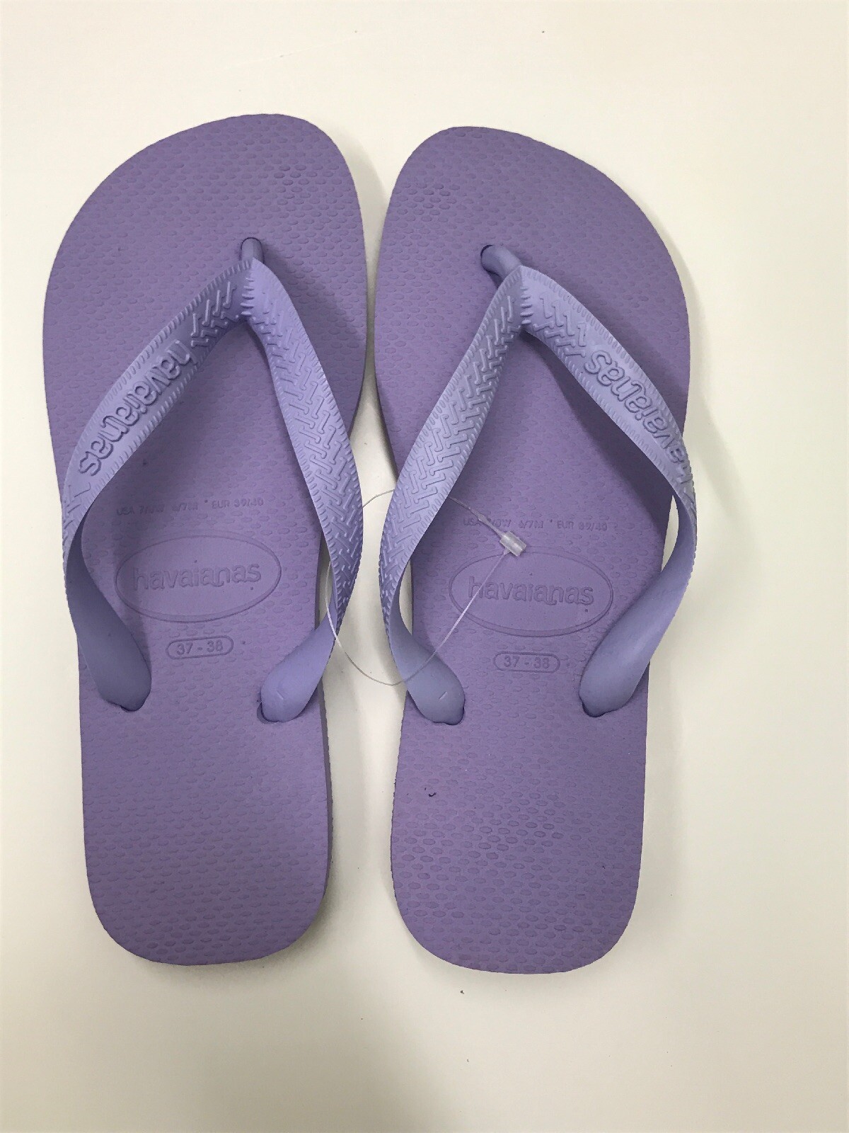 lavender flip flops