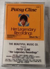 1986 PATSY CLINE HER LEGENDARY RECORDINGS ALBUM 1 CASSETTE TAPE NEW SEALED