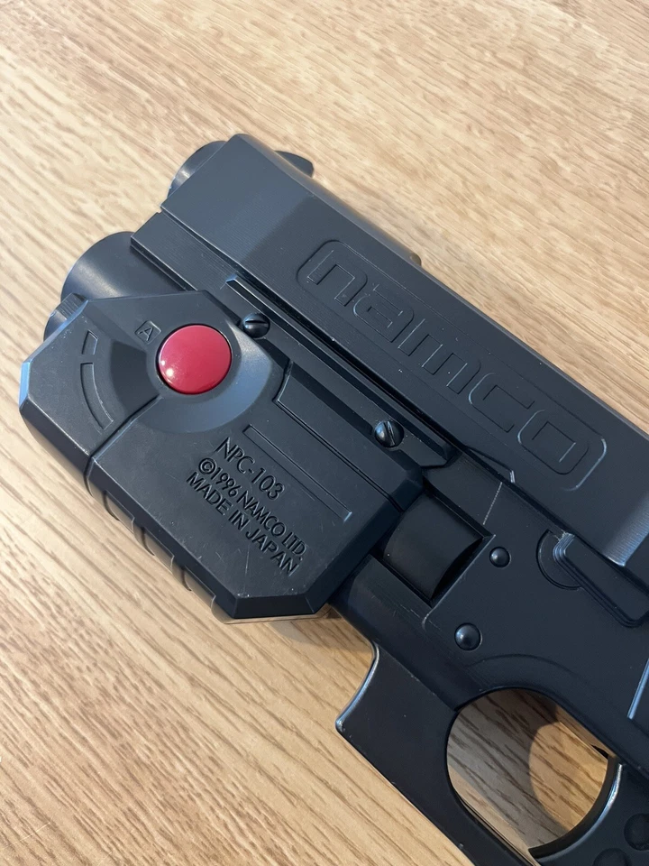 Guncon Controller PS1 NPC-103 Black Japan Official OEM Playstation 1 Light Gun - Image 2 of 4