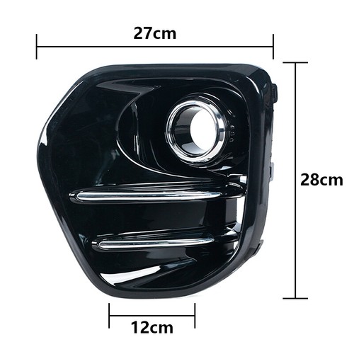 Left Fog Light Cover For KIA Sportage KX5 2016 2017 2018 Front Fog Lamp Frame - Picture 4 of 13