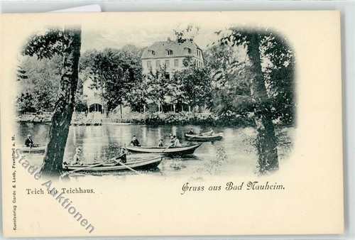 52258190 6350 Bad Nauheim Teich Teichhaus Bootspartie eBay