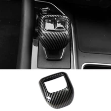 ABS Carbon fiber Gear Shift Knob Cover Trim For Nissan Rogue 2021-2025