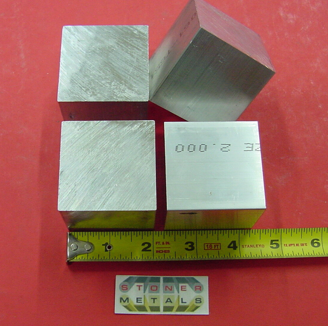 HOZEON 4 PCS 1 X 1 X 12 Inch Aluminum Bar, Square Djibouti - View #10