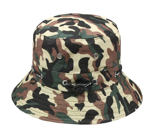 blaze orange bucket hat