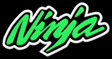 Aufnäher für Fans Kawasaki Ninja ZX 300 400 600 650 iron-on patch