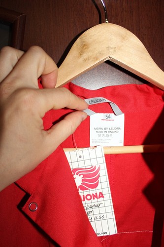 Vintage 1990er Jahre Toyota Workwear Jacke (unbenutzt - Made in Finland) - S, M, L - Bild 5 von 7