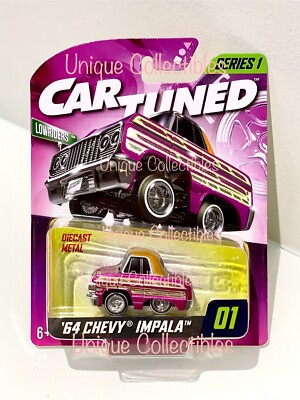 Car Tuned '64 Chevy Impala #01 Series 1 Lowriders Brand New | eBay