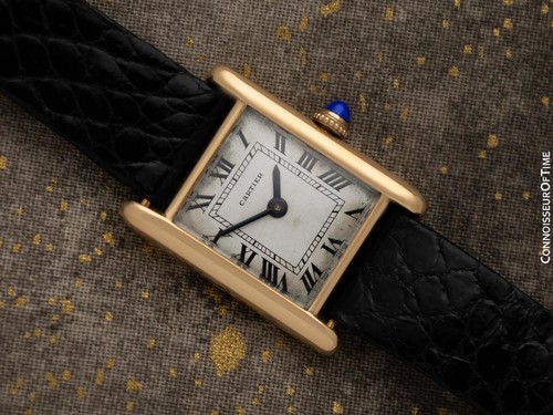 Reloj Cartier Vintage 1971 para dama ultra raro Audemars Piguet Tank (1 de 50) - Imagen 9 de 11