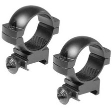 2X Barska 30mm Tube 1" High Weaver Style Mounting Scope Ring AI10340
