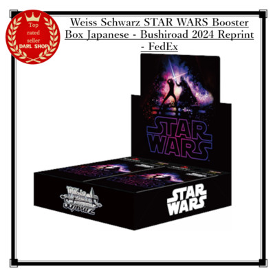 shop deals on weiss schwarz booster box Premium Star Wars Vol. 2 Booster Contents 6 booster packs per display 4 cards per booster pack 30 displays per carton Set information Total 181 different cards 60 Normal cards 121 Parallel cards Each booster guaranteed 1 hot Weiss Schwarz STAR WARS Booster