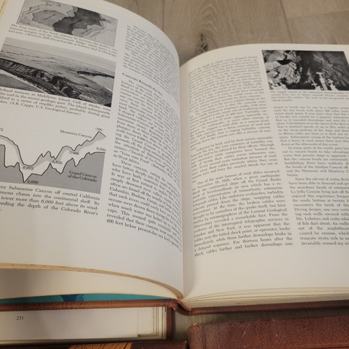 Vtg 4 Mission Leather Bound Books Founders Freedom Ocean World Living Tomorrow - Picture 8 of 16
