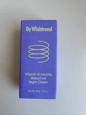 BY WISHTREND Vitamin A-mazing Bakuchiol Night Cream 30g EXP 09/25 NEW