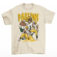 Micah Parsons Cartoon Style Green Bay Football T-Shirt