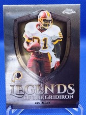 2025 Topps Chrome Football Legends Of The Gridiron Art Monk Refractor #LOG-19