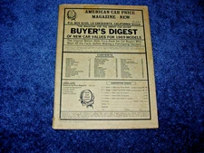1969 New Car Buyers Digest -Retail/Invoice Prices!
