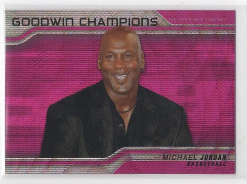 #P51 Michael Jordan 2023-24 Upper Deck Goodwin Champions Pink Wave