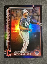 2025 Topps Update Series Johnathan Rodriguez #US142 Black Holofoil /10