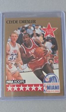 1990-91 NBA Hoops - All-Star Game Clyde Drexler #16 Larry Bird CGAi Graded 9.5