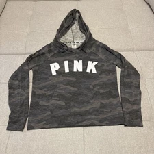 Victoria's Secret Pink Women's Camo Hoodie. 2017. Size LG.