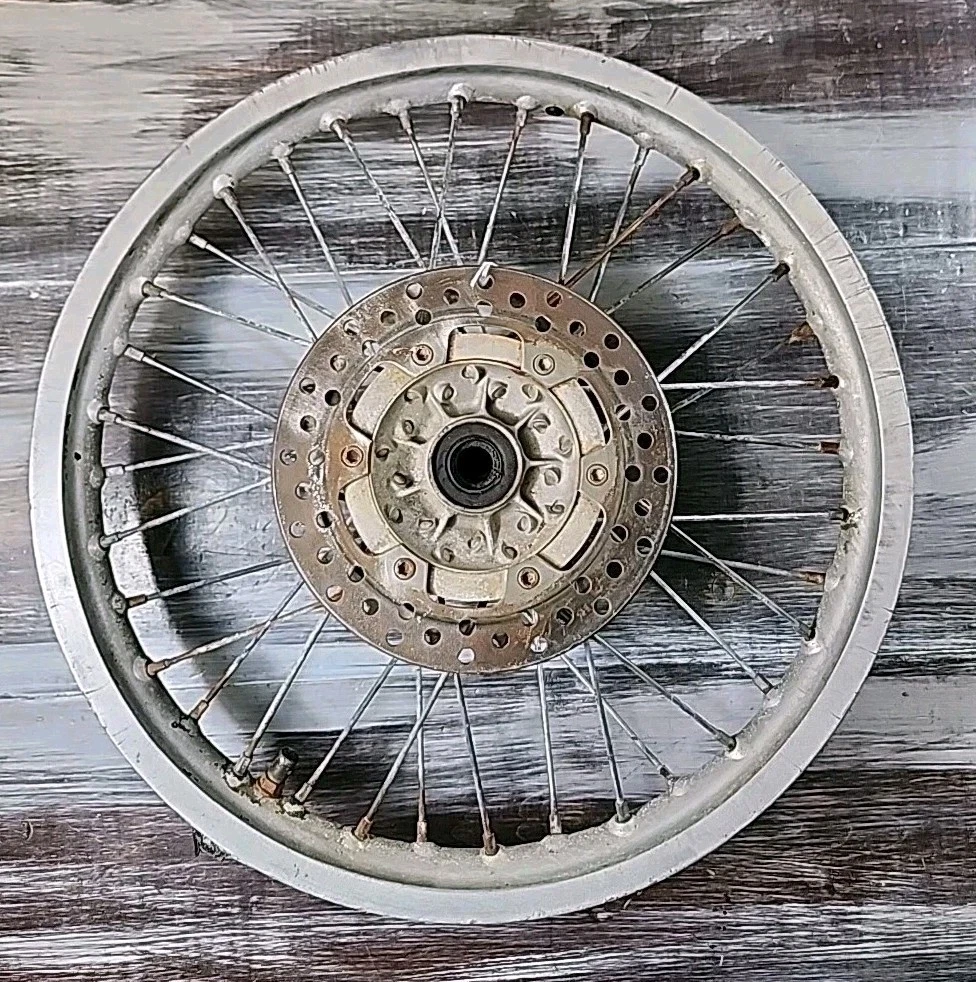 1990 - 1994 Yamaha YZ125 Rear Wheel Assembly Hub Rim 19"x1.85"