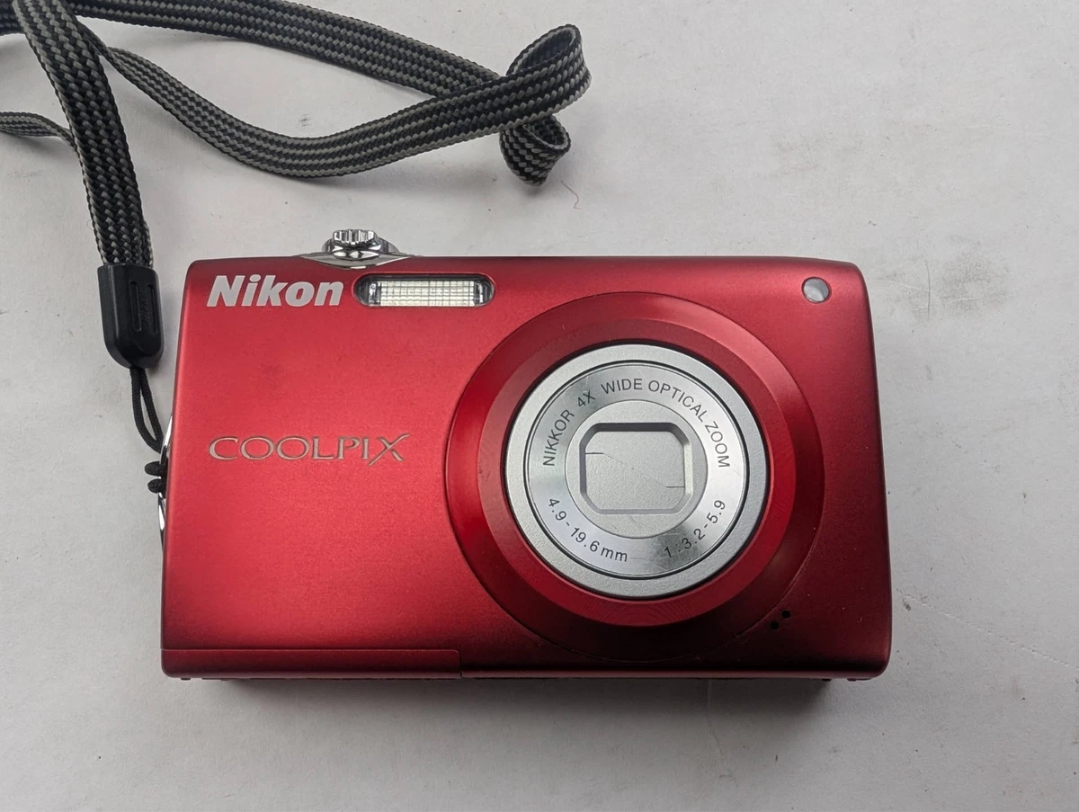 Nikon COOLPIX Red Digital Cameras for sale - eBay
