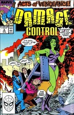 Damage Control #3 FN 1990 Stock Image