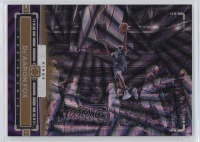 2023-24 Panini Photogenic Wedges 20/49 De'Aaron Fox #15 0xh3