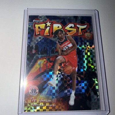2025-26 Topps Finest - First Tre Johnson #F-6 X-Fractor (RC)