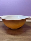 VTG Pyrex Old Orchard Brown Ombré Pattern #442 1.5 Quart Cinderella Mixing Bowl