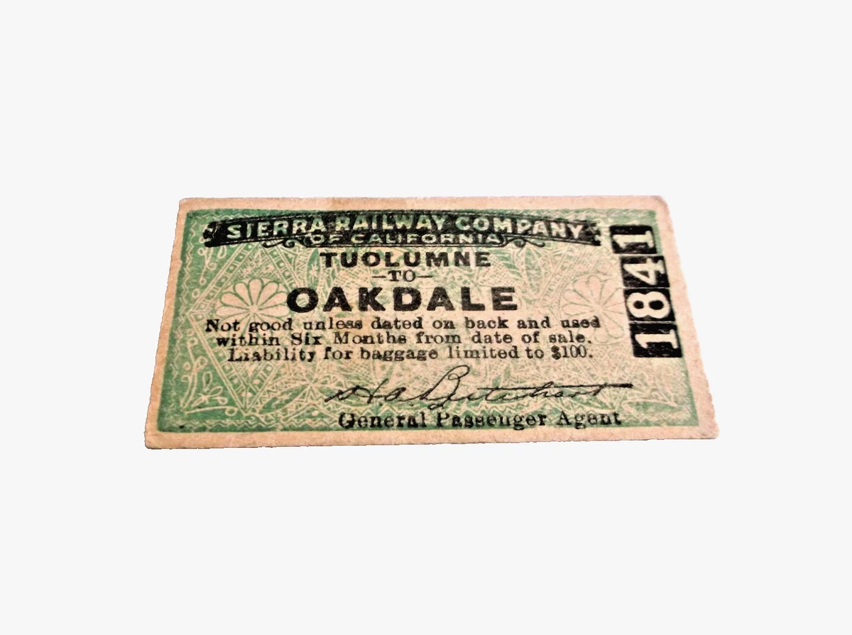 1914 Year Collectible Railroad Passes & Tickets for sale | eBay