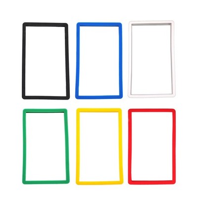 6PCS Stackable Sillcone Gradient Slab Bumper Guard Protector For PSA Graded Card