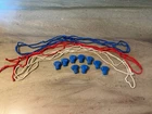 1985 WWF Vintage LJN Fling Em’-Sling Em’ Wrestling Ring parts turnbuckle ropes