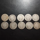 (10) IBarber Dimes @ 10 1900 1901 1902 1903 1904 1905 1906 1907 1908 1909 10 c