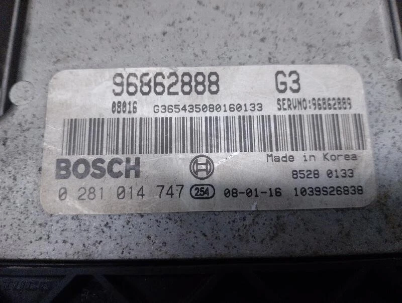 96862888 centralita motor uce para CHEVROLET EPICA 2.0 DIESEL CAT 2006 4663736 - Immagine 4 di 4