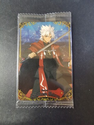 Amakusa Shirou Ruler R20 FGO Fate Grand Order Japanese Wafer Card Bandai