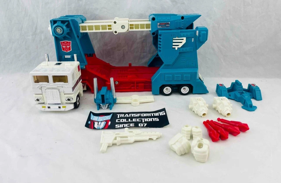 Transformers Original G1 1986 Ultra Magnus Rubber Tire Complete w/ Box - Image 3 of 4
