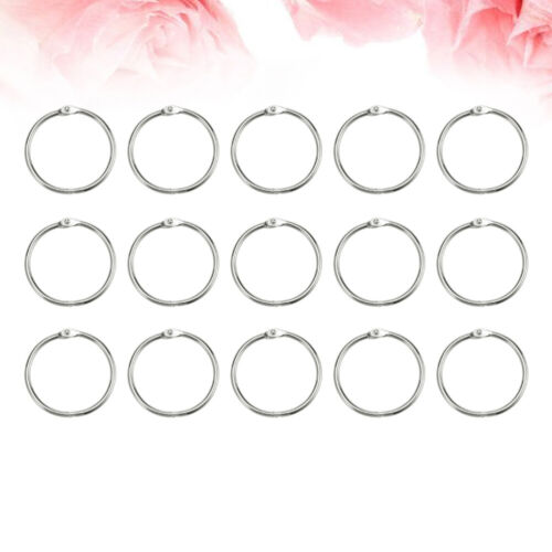 100 pierścieni łączących luzem, 25/30 mm, DIY - Zdjęcie 1 z 20