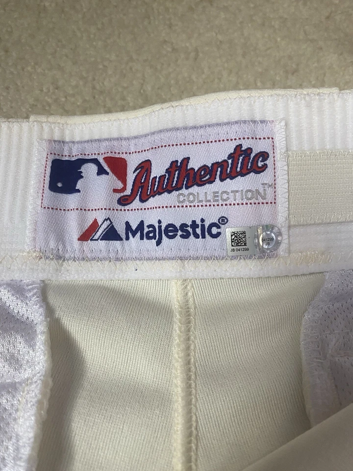 Pantalones alternativos de los Filis Kevin Frandsen emitidos por la temporada (posiblemente usados por la temporada) Foto 2 de 3