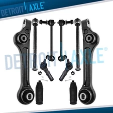 RWD Front Lower Rearward Control Arms Tie Rods Sway Bars for Challenger Charger
